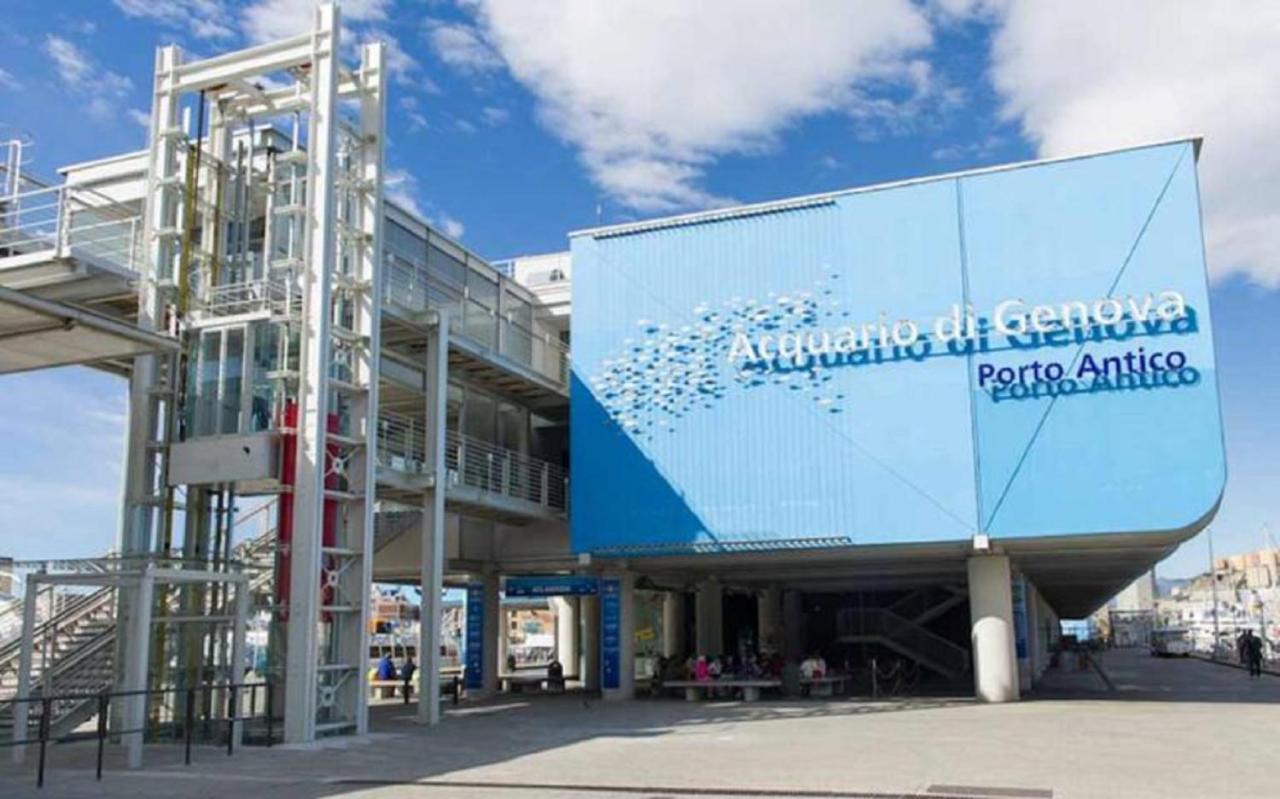 Apt Aquarium Lejlighed Genova Eksteriør billede